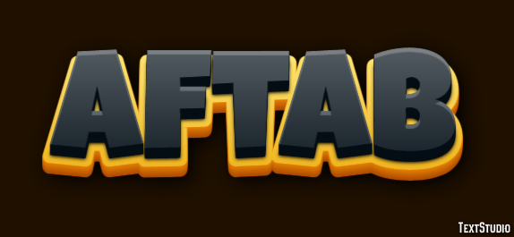 Aftab Text Effect