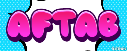 Aftab Text Effect