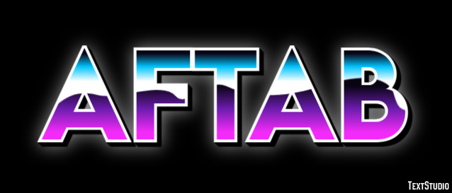 Aftab Text Effect