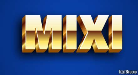 Mixi Text Effect