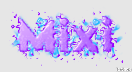 Mixi Text Effect