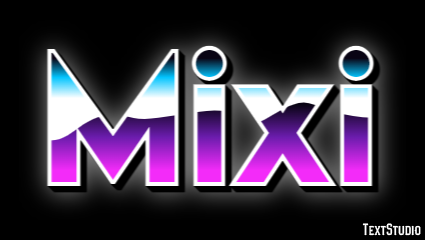 Mixi Text Effect