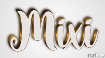 Mixi Text Effect