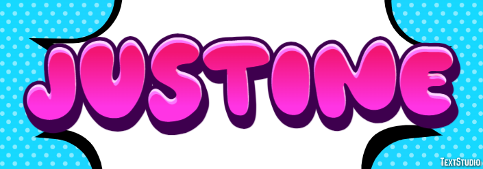 Justine Эффект текста