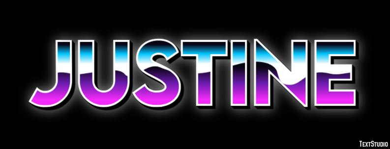 Justine Эффект текста