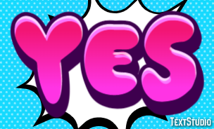 Yes Texteffekt