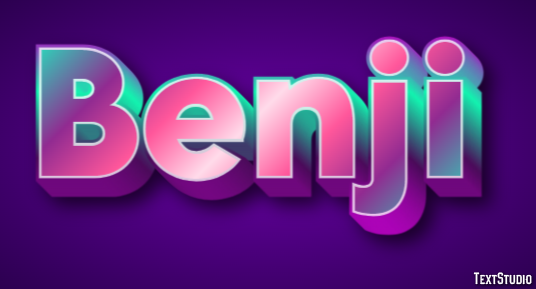 Benji Text Effect