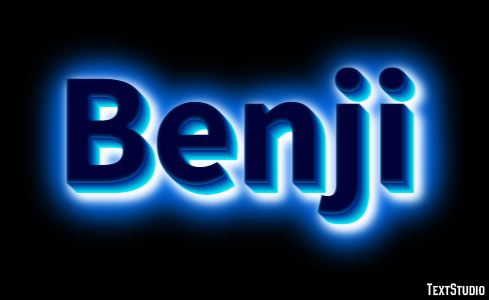 Benji Text Effect