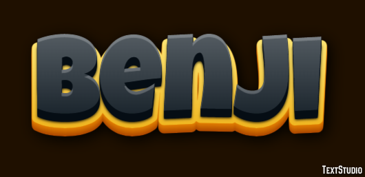 Benji Text Effect