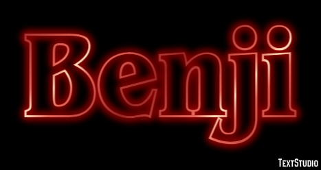 Benji Text Effect