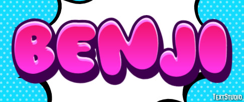 Benji Texteffekt