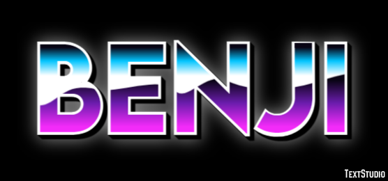 Benji Text Effect