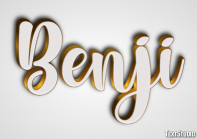 Benji Text Effect