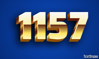1157 Text Effect