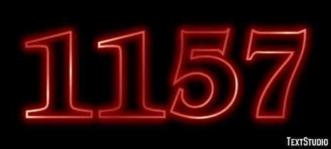 1157 Text Effect