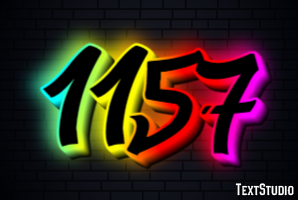 1157 Text Effect