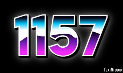 1157 Text Effect