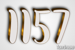1157 Text Effect