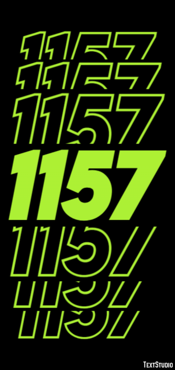 1157 Text Effect