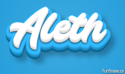 Aleth Text Effect