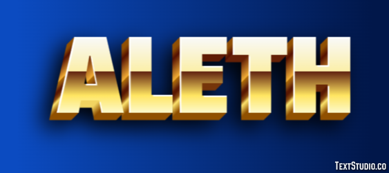 Aleth Text Effect