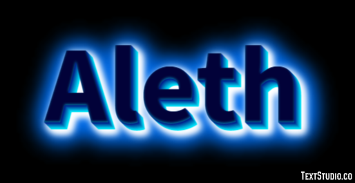Aleth Text Effect