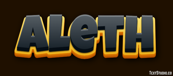 Aleth Text Effect