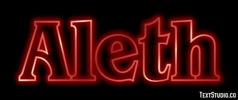Aleth Text Effect