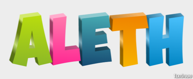 Aleth Text Effect