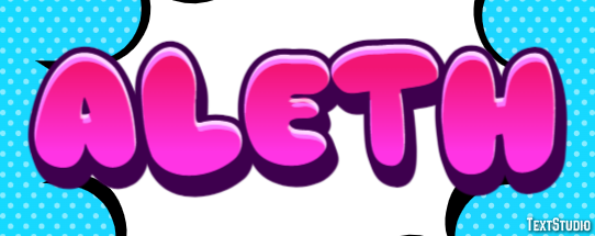 Aleth Text effect