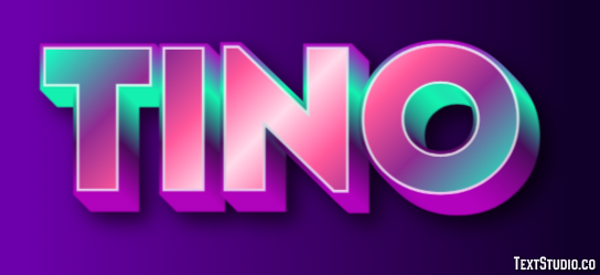 Tino Efecto de Texto