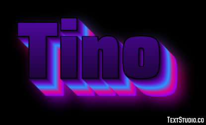 Tino Efecto de Texto