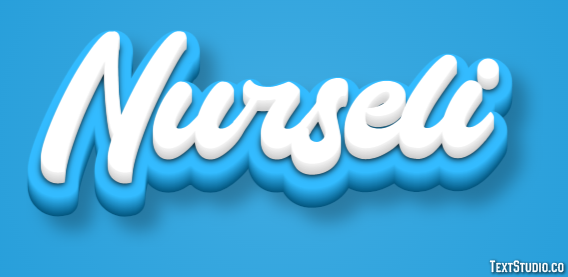 Nurseli Effetto testo