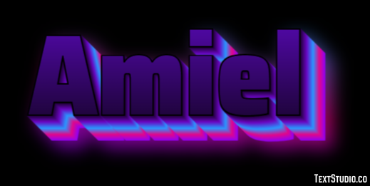 Amiel Text Effect