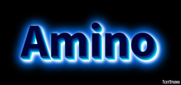 Amino Text effect