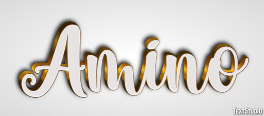 Amino Text effect