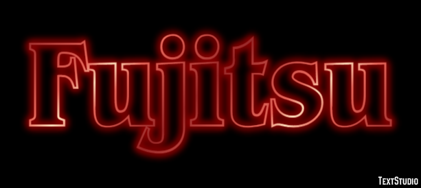 Fujitsu Efeito de texto