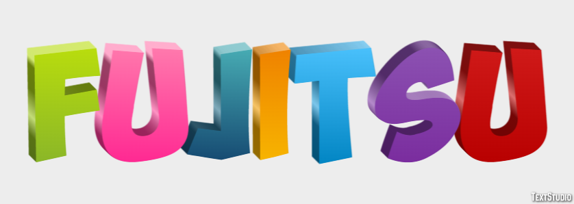 Fujitsu Efeito de texto