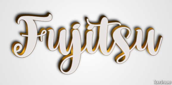 Fujitsu Efeito de texto