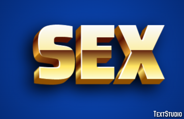 Sex Text Effect
