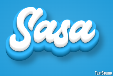 Sasa Text effect