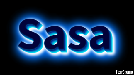 Sasa Text effect