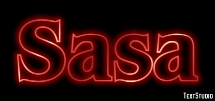 Sasa Text effect
