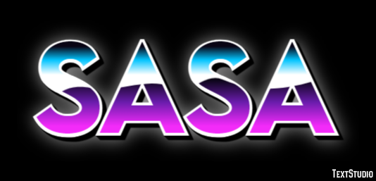 Sasa Text effect