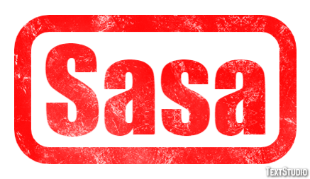 Sasa Text effect