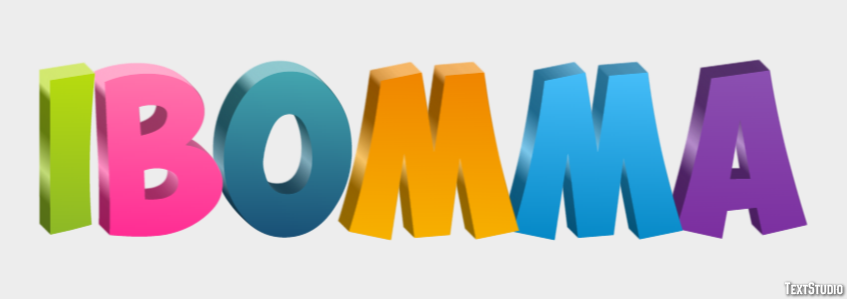 Ibomma Tekst Effect