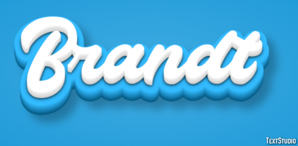 Brandt Efecto de Texto