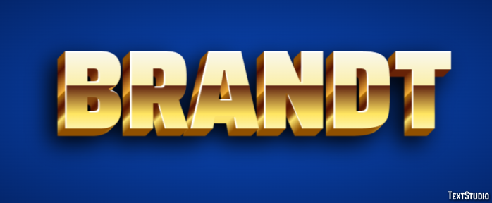 Brandt Эффект текста