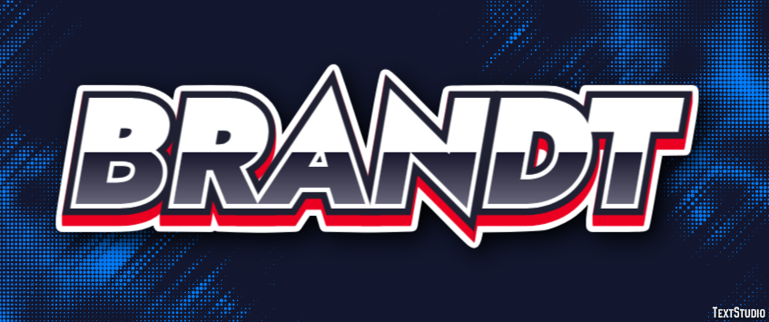 Brandt Text Effect