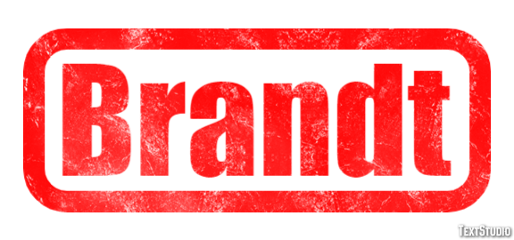 Brandt Text Effect
